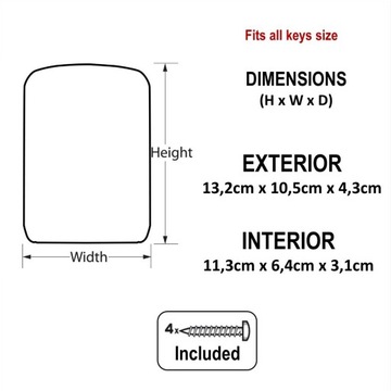 КРЫШКА НАРУЖНОГО КЛЮЧА MASTER LOCK (2)