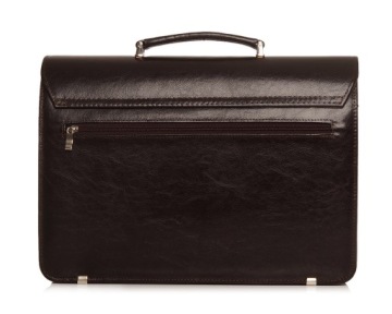 КОЖАНАЯ КОРОБКА ДЛЯ ДОКУМЕНТОВ SOLOME TH02 КОРИЧНЕВЫЙ