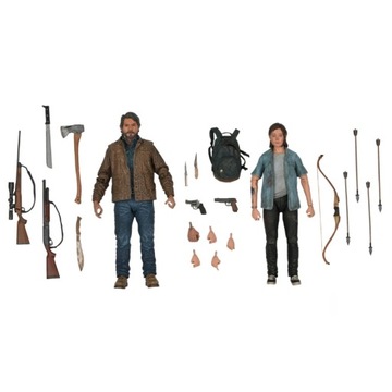The Last of Us Part II 2-Pack Joel and Ellie NECA