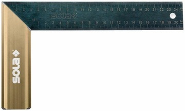 SOLA KĄTOWNIK UNIWERSALNY STOLARSKI 250x145mm