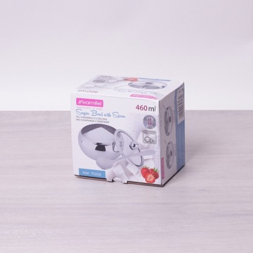 СТАЛЬНАЯ САХАРНИЦА С ЛОЖКОЙ САХАРНИЦА KAMILLE