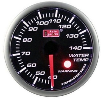 Wskaźnik temperatury wody cieczy Auto Gauge warnin