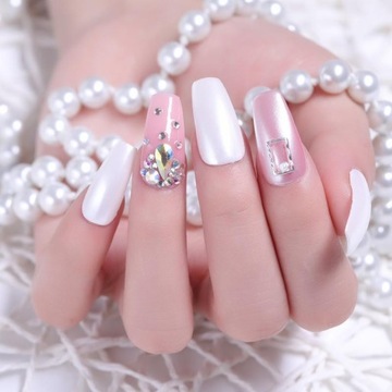 Стразы для ногтей для гель-лака SS3 AMETYST, стакан для декора, 50 шт.