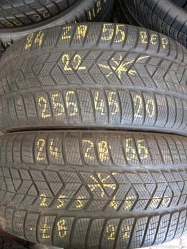 2X 255 45 20 PIRELLI SCORPION WINTER *