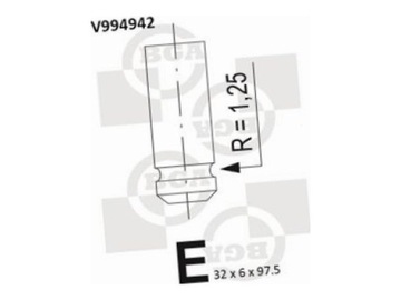 BGA V994942 VENTIL VÝFUKOVÝ