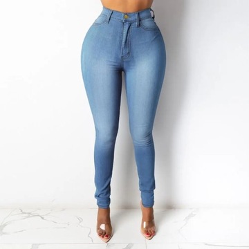 Skinny Jeans High Waist Women's Skinny Fit Denim J