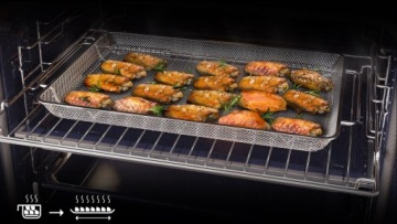 Samsung NV7B5685BAK Двойное приготовление + приготовление на пару + воздушная духовка Sous Vide