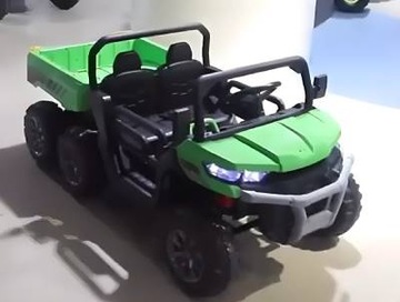 Автомобиль аккумуляторный Farmer Truck 4x4 24V + самосвал