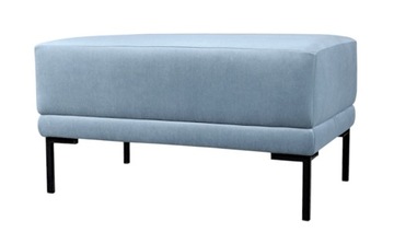 Nowoczesna Pufa Tapicerowana Loft - 60 cm x 40 cm