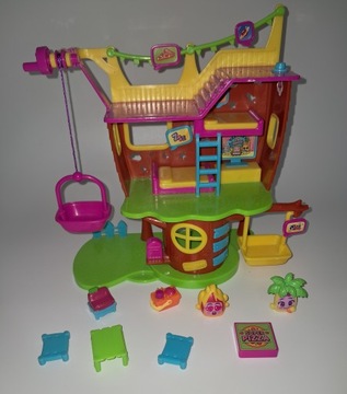 MOJI POPS MOJIPOPS ZESTAW DOMEK NA DRZEWIE + 2 FIGURKI