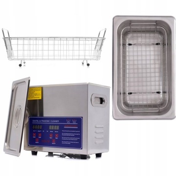 УЛЬТРАЗВУКОВАЯ МОЕЧНАЯ МАШИНА ДЛЯ МОЙКИ ДЕТАЛЕЙ ВАННЫ 3,2л КОСМЕТИЧЕСКИЙ СТЕРИЛИЗАТОР КОРЗИНА