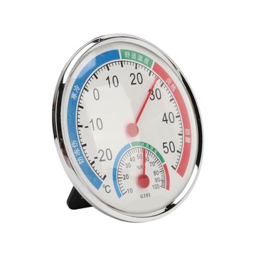 MIERNIK TERMOMETR I HIGROMETR W SZKLARNI