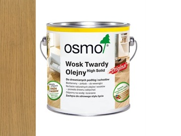 OSMO 3062 wosk twardy olej 125ml BEZBARWNY MAT