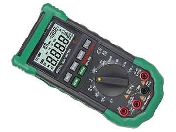 Miernik środowiskowy multimetr U/I/R/C/f/temp/wilg/Lx/dB MASTECH MS8229