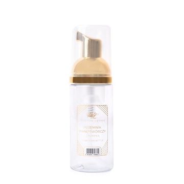Pojemnik pianotwórczy 50 ml ZŁOTA wielorazowa Wonder Lashes
