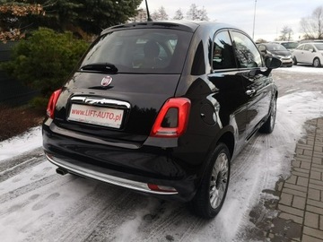 Fiat 500 II Seria 4 1.2 69KM 2018 Fiat 500 1.25 16v 70KM Klima Alu 16 Ledy Tempomat, zdjęcie 5