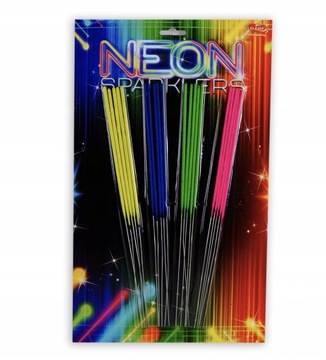 ZIMNE OGNIE NEON VP28N HIT SEZONU KOLOROWE 20 SZT