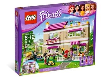 Lego 3315 Friends Dom Olivia Peter Anna Domek