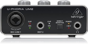 Interfejs audio Behringer U-Phoria UM2