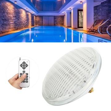 Kolorowa żarówka LED do basenu Wbudowana lampa