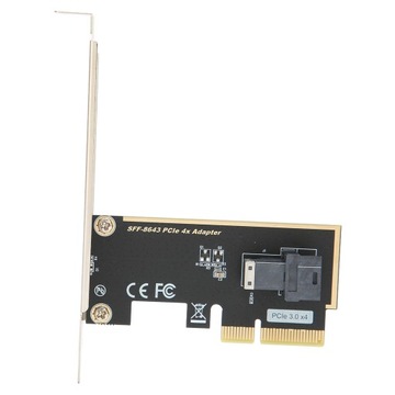 Karta adaptera PCIE X4 na U.2 SFF-8643 Mini SAS