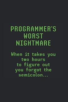 Counter, Brook Programmer's Worst Nightmare, When it takes you two hours to