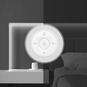 ПАНЕЛЬ MILIGHT ДИСТАНЦИОННАЯ CCT БЕЛАЯ K2 С МАГНИТОМ