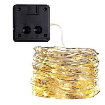 НАРУЖНЫЕ СОЛНЕЧНЫЕ САДОВЫЕ ЛАМПЫ ГИРЛАНД 50LED 5M