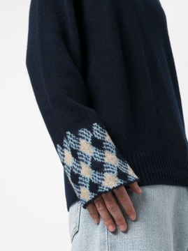 ETRO sweter wielokolorowy rozmiar XL