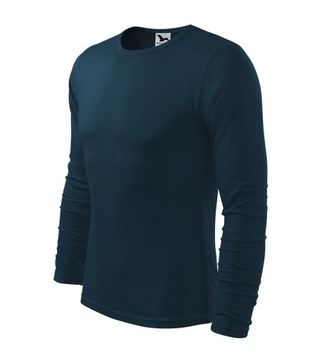 Мужская футболка с пастбищами Malfini Fit-T LS 119 160G Navy Blue 2xl