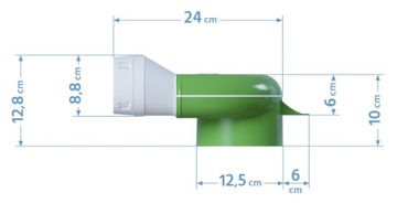 Статическая камера 3x75/123 мм, пол Pe-flex