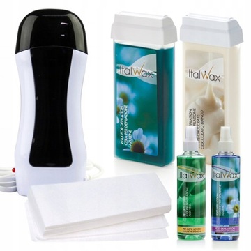 Zestaw do depilacji PODGRZEWACZ + wosk ItalWax