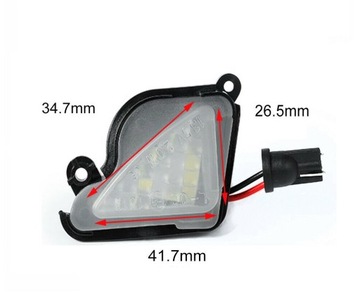 Светодиодная подсветка зеркал Skoda Octavia III MK3