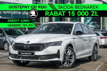 Skoda Octavia IV Liftback 1.5 TSI EVO 150KM 2026 Škoda Octavia Skoda Octavia Combi Sportline 1.5