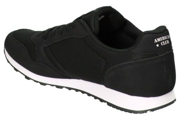 AMERICAN CLUB WT134 LEKKIE ADIDASY BUTY SPORTOWE PÓŁBUTY MĘSKIE CZARNE 48