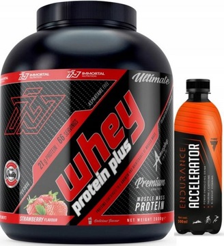 IMMORTAL WHEY PROTEIN PLUS 2000g WPC BIAŁKO CASEIN