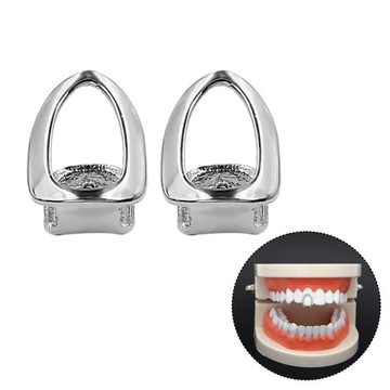 2x, нижние/верхние зубы, одиночные, открытое бедро