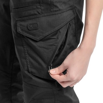 Spodnie bojówki damskie M-Tac Aggressor Lady Flex - Czarne 34/34