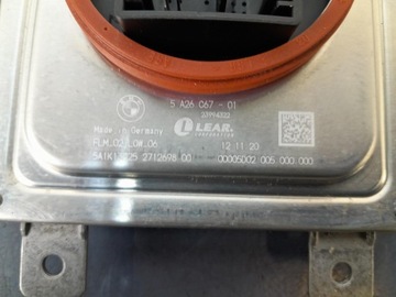BMW 5 G30 G31 MĚNIČ MODUL LED 5A26C67