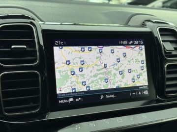 Citroen C5 Aircross I SUV Facelifting 1.5 BlueHDi 131KM 2022 Citroen C5 Aircross Shine ACC LED Kamera cofania Nawigacja CarPlayAnd, zdjęcie 27
