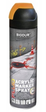 BIODUR MARKER DO ZNAKOWANIA POMARAŃCZOWY 500ml
