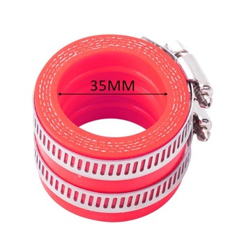 Силиконовый адаптер карбюратора мотоцикла, впускной коллектор карбюратора, красный