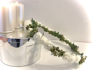 Венок для причастия, кремовый венок для причастия
