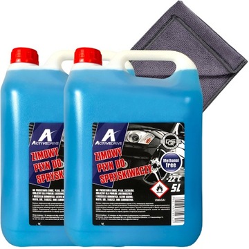 ZESTAW ZIMOWYCH PŁYNÓW DO SPRYSKIWACZY 2x5L M