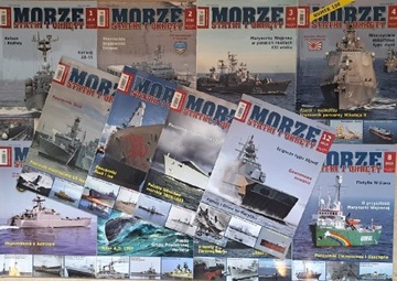 Magazyn Morze Statki i okręty Rok 2010 KOMPLET