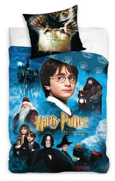 POŚCIEL HARRY POTTER HOGWART HAGRID SNAPE 160x200