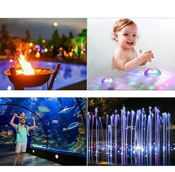 ОСВЕЩЕНИЕ БАССЕЙНА СВЕТИЛЬНИКИ ДЛЯ ПОДВОДНЫХ БАССЕЙНОВ 7LED ЛАМП