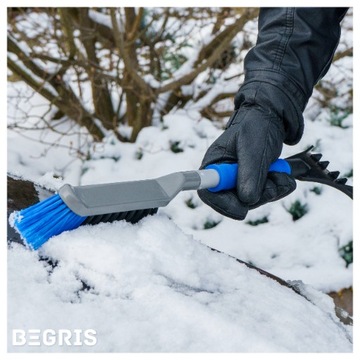 ДЛИННЫЙ СКРЕБОК СКРЕБОК 2 В 1 С ШИРОКОЙ ЩЕТКОЙ ДЛЯ УДАЛЕНИЯ СНЕГА
