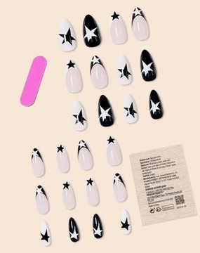 ПРЕСС НА НОГТЯХ ТИПСИ 24 ЗВЕЗДЫ звезд