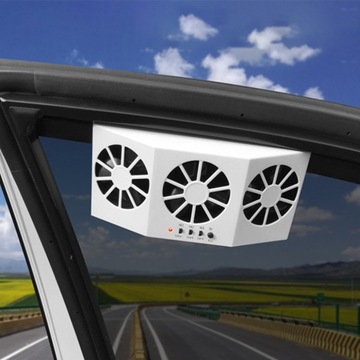 Klimatyzator Samochodowy Auto Wentylator Słoneczny
